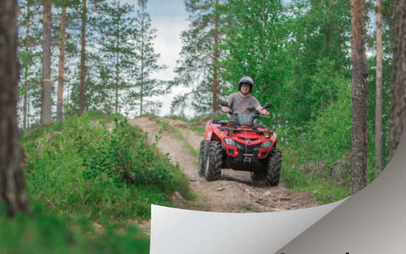 ATV driving-Kainuu