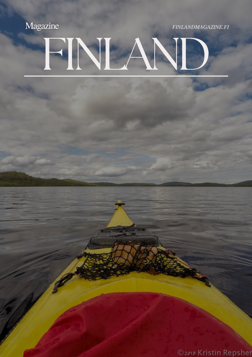 CANOEING & KAYAKING AT LAKE MENESJÄRVI-Inari
