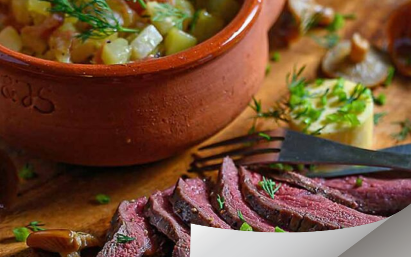 Wild Food from Finland-Reindeer Roast