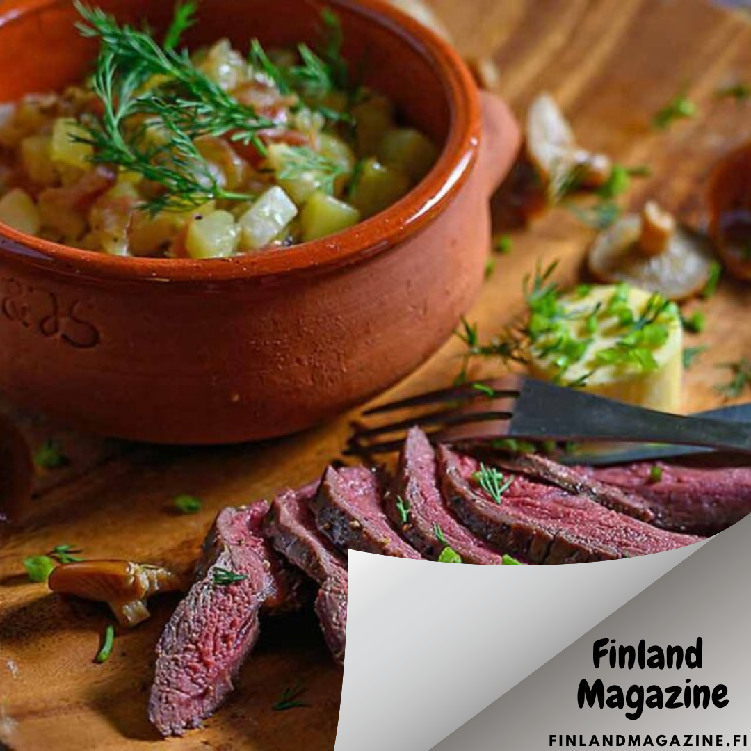 Wild Food from Finland-Reindeer Roast