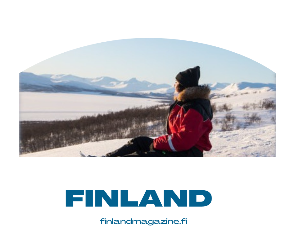 Snow­shoe­ing in the vicinity of Saana-Kilpisjärvi