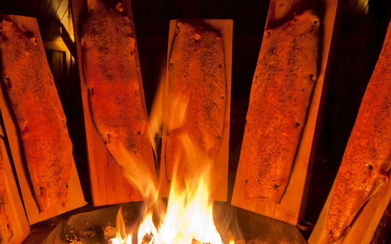 Grilled Salmon /Loimulohi/Inari
