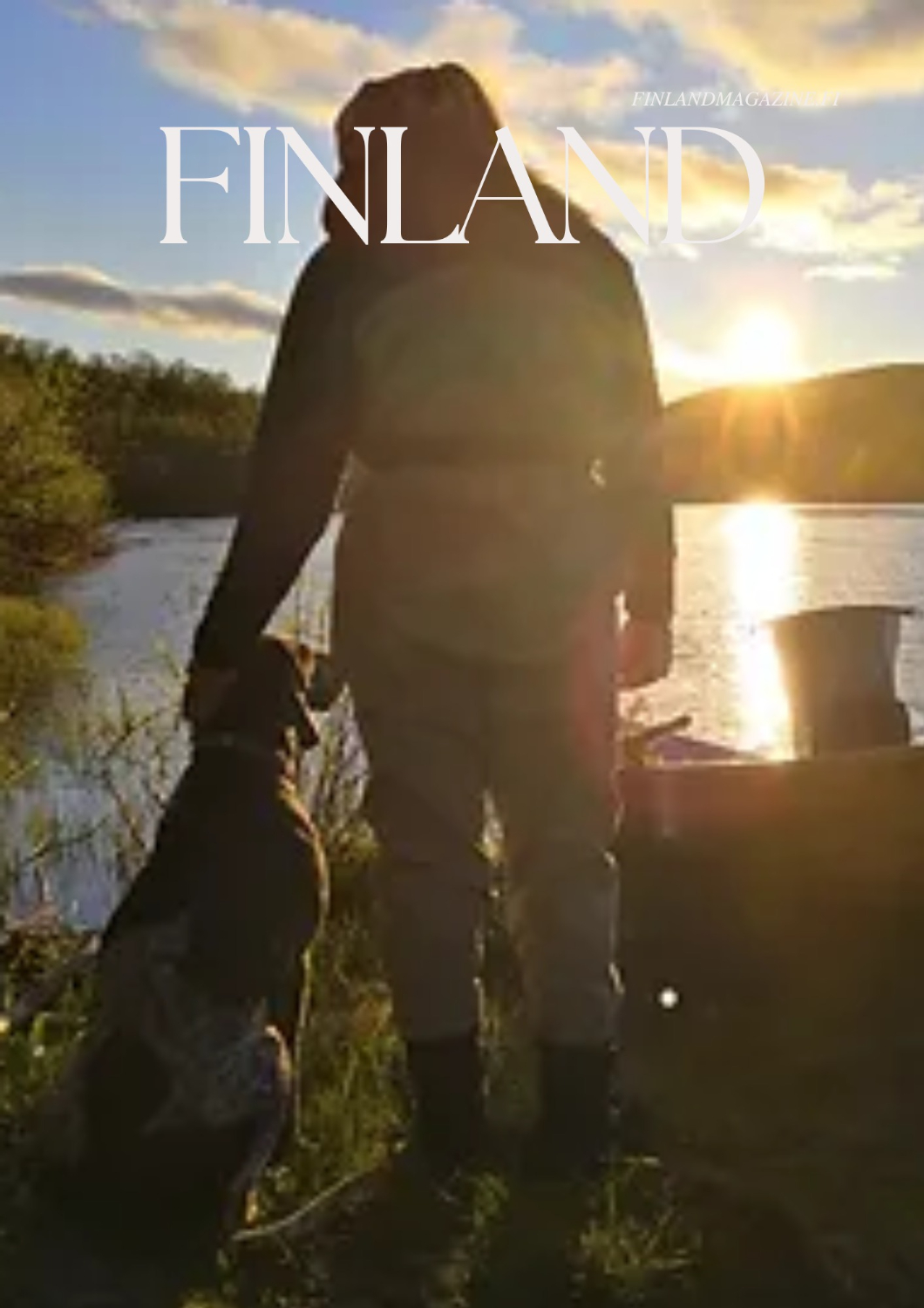 Fly fishing on Juutua River in Inari 2024