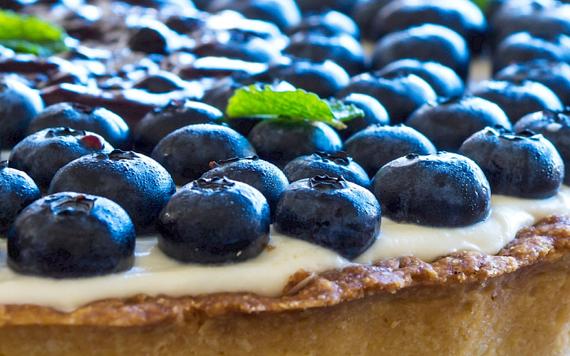 Finnish Bilberry pie
