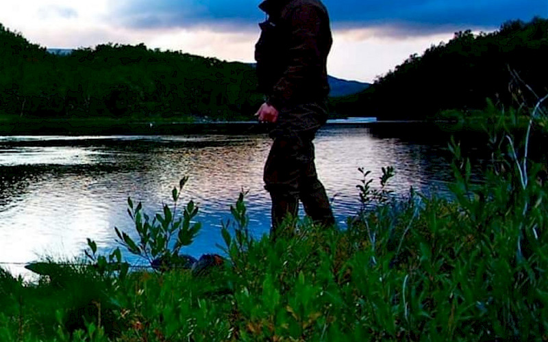 Finnish salmon fishing /Lapland 2024
