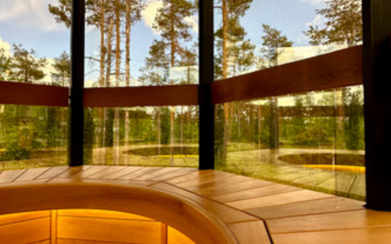 Arctic Giant Forest sauna & experience!