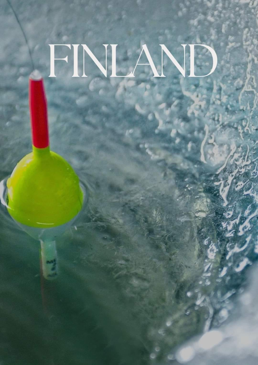 Ice fishing in Finland