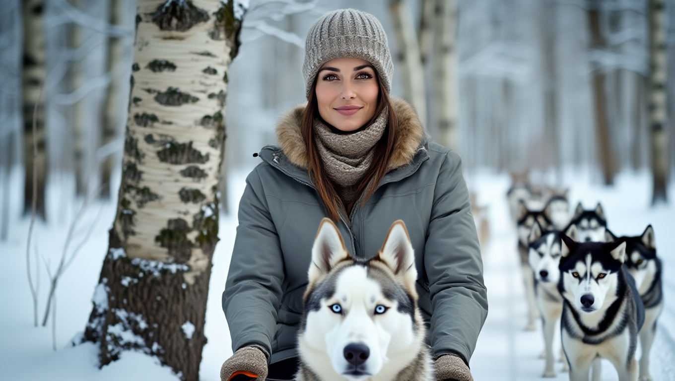 Husky safari is a unique adventure