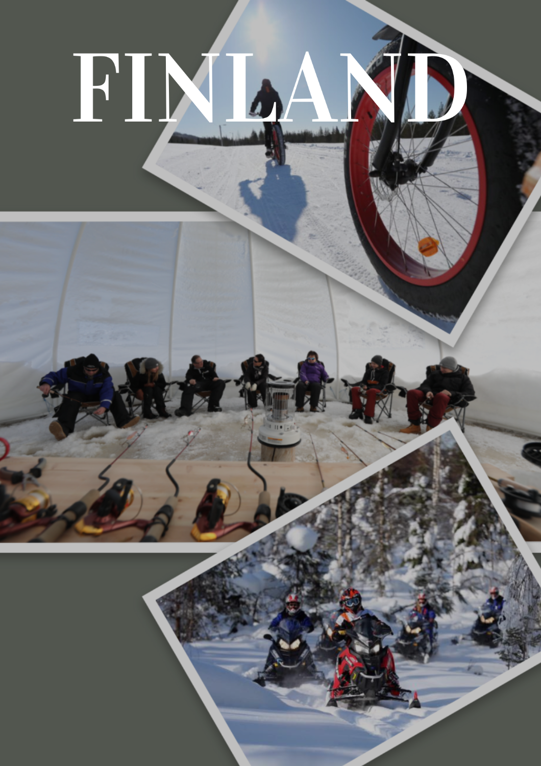 ice fishing-Lake Resort Paljakka