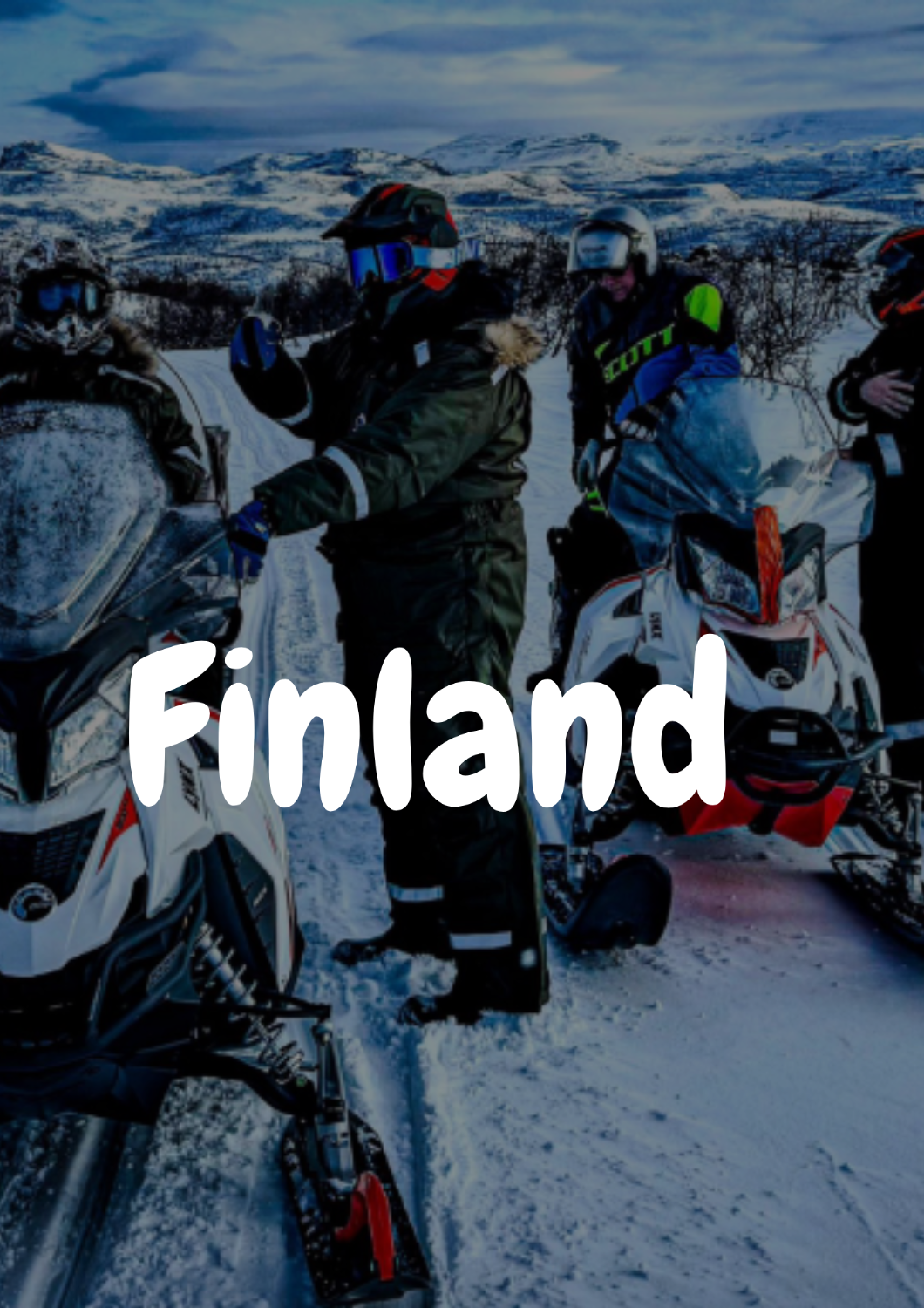 SNOWMOBILE WILDERNESS EXPEDITIONS / Winter 2025 /2026