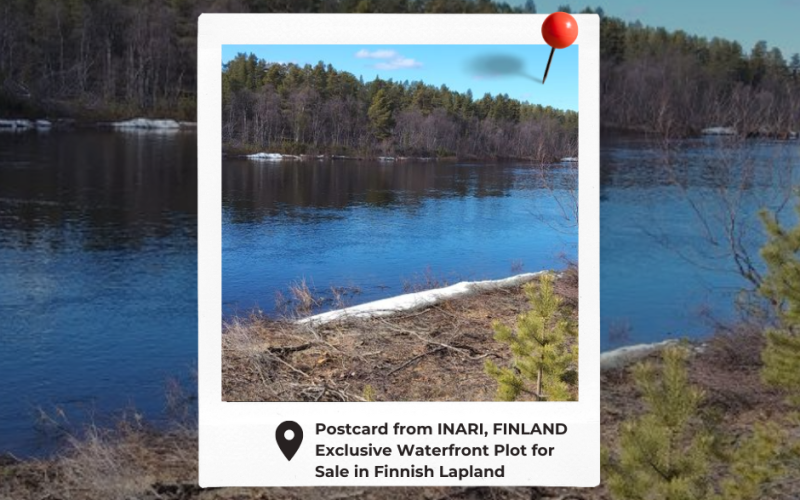 Exclusive Waterfront Plot for Sale in Finnish Lapland