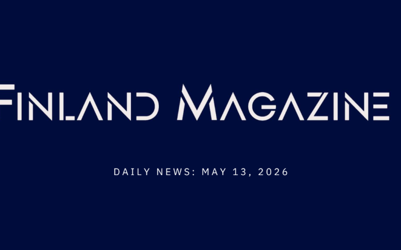 DAILY NEWS: May 13, 2026